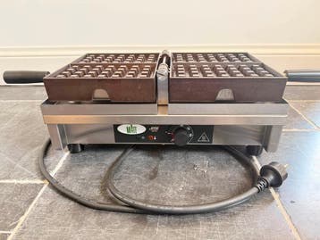 Wafelijzer Matt easy clean 4x7, Ophalen, Gebruikt, Bakkerij en Slagerij