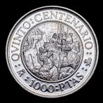 Espagne. 1000 Pesetas 1989 Quinto Centenario (Sans prix de