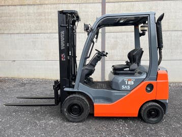 Toyota 02-8FDF18 heftruck 1,8 ton - 4m70 - diesel, Zakelijke goederen, Diesel, Verzenden, Heftruck, Toyota