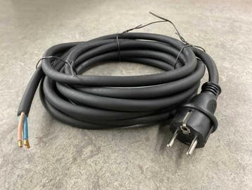 Veiling - 2x Interelek machinekabel neopreen 5m H07RN-F 3G2,, Bricolage & Construction, Électricité & Câbles