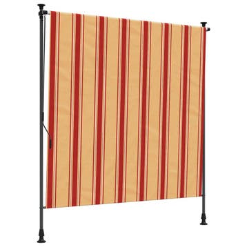 vidaXL Buitenzonwering Rolgordijn Multikleur 100 x 270 cm, Tuin en Terras, Verzenden, Nieuw