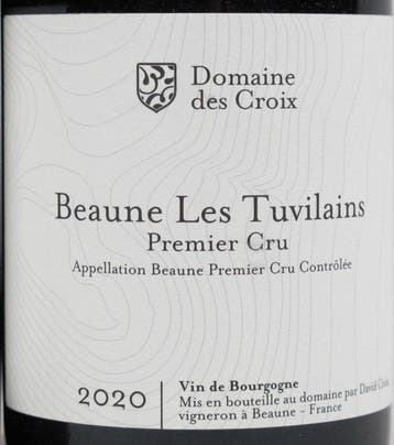 2020 Domaine des Croix Les Tuvilains - Beaune 1er Cru - 2, Nieuw