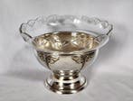 Prima Ns - Art Deco - Fruitschaal - messing / verzilverd,