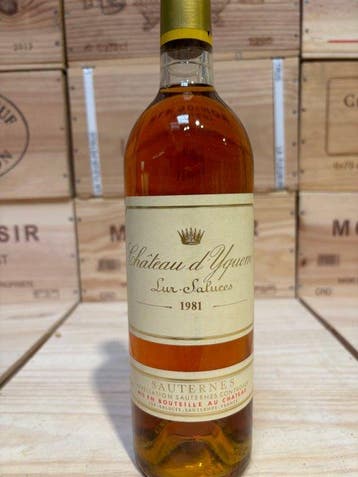 1981 Château d’Yquem - Sauternes 1er Cru Supérieur - 1 Fles