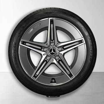 Mercedes C klasse 300e 400e 300de W206 S206 AMG 18 inch orig, Ophalen of Verzenden