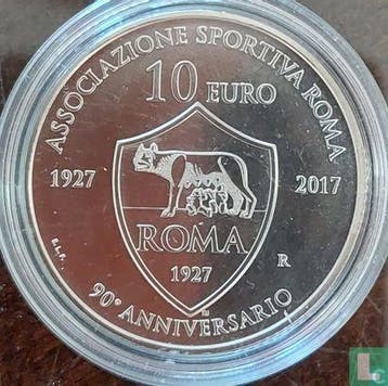 San Marino 10 euro 2017 90ste verjaardag van de oprichti..., Postzegels en Munten, Munten | Europa | Euromunten, Verzenden, San Marino