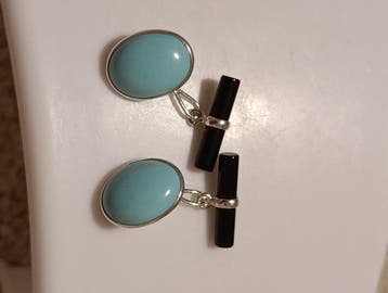 Sans prix de réserve - Boutons de manchette Argent,