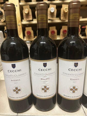 2021 x3 Riserva di Famiglia Cecchi & 2016 x3 Villa Rosa Gran