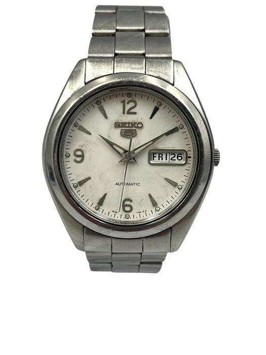 Seiko - Seiko 5 Automatic Day-Date - Vintage Steel Bracelet, Bijoux, Sacs & Beauté, Montres | Anciennes | Antiquités