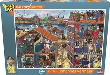 That's Life Gallery Edition: Johannes Vermeer - 1000 Stukjes, Hobby en Vrije tijd, Verzenden, Nieuw