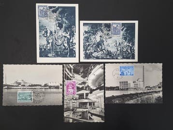 België 1960/1976 - België 665 Maximum kaarten, Postzegels en Munten, Postzegels | Europa | België, Gestempeld