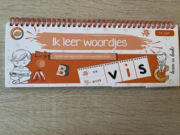 Ik leer woordjes spelenderwijs letters en woordjes leren, Boeken, Verzenden, Zo goed als nieuw, Toy universe