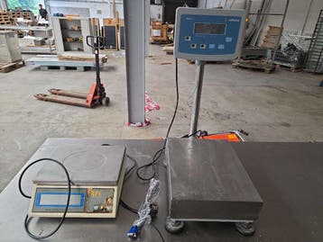 (2x) weegschalen Afi, Sartorius