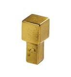 Meubelknop Jolie One 12 mm antiek goud, Nieuw