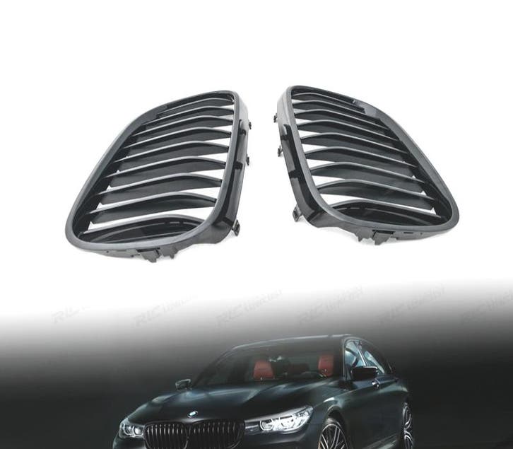 CALANDRES BMW SÉRIE 7 G11 G12 16- NOIR BRILLANT, Autos : Pièces & Accessoires, Carrosserie & Tôlerie, Envoi