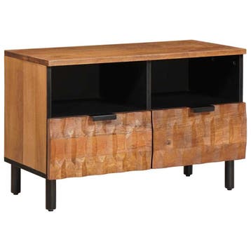 vidaXL TV Kast Acacia Bruine Afwerking 70 x 33 x 46 cm, Verzenden, Nieuw