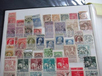 Belgique - collection avancée de timbres, Postzegels en Munten, Gestempeld