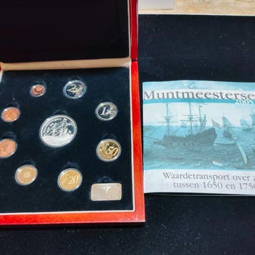 Nederland. Proof Set 2005 Muntmeesterset (incl. Silver