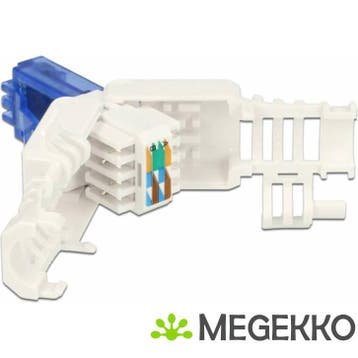 Delock 86417 RJ45-stekker Cat.6A UTP gereedschapsvrij 2, Computers en Software, Verzenden, Nieuw