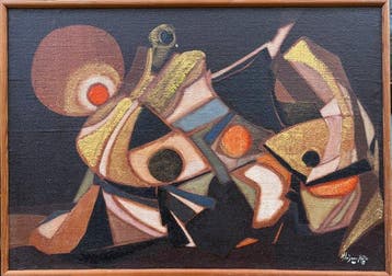 Michel Loiseau-Rizzo (1937–2024) - Composition abstraite