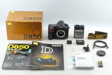 Nikon D850 45.7MP Full Frame Digital SLR Camera Body Analoge, Nieuw