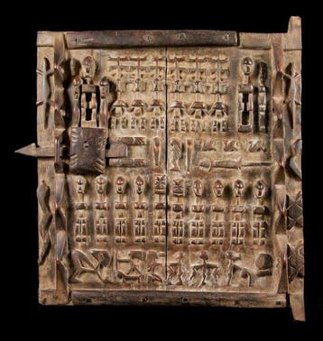 Graanschuurdeur - Dogon - Mali