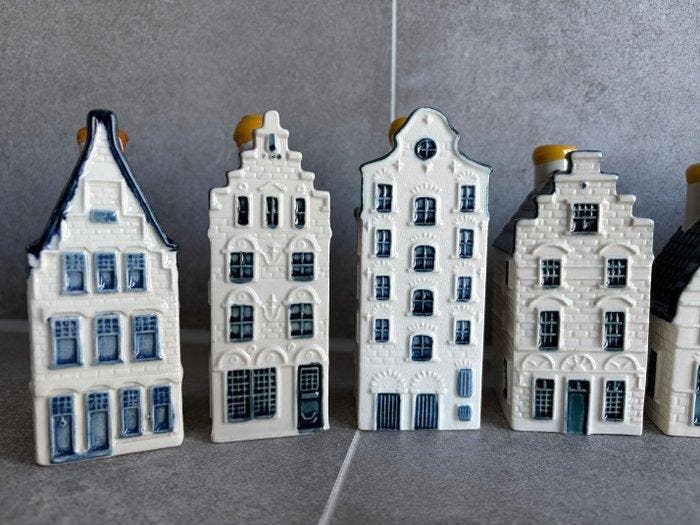 KLM-huisje - Bols, Rynbende - Tien KLM huisjes - Nr. 31 t/m, Antiek en Kunst, Antiek | Wandborden en Tegels