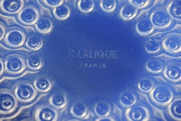 Lalique - René Lalique - Bord - Oursins - Glas - R. Lalique