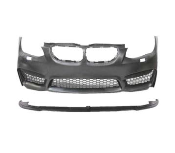 Pare Chocs Avant Pour Bmw E92 Lci 10-14 Look M4 + Spoiler Li, Autos : Pièces & Accessoires, Verzenden