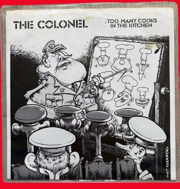 The Colonel, XTC - 3 x great 7 singles - Too Many Cooks In, Nieuw in verpakking
