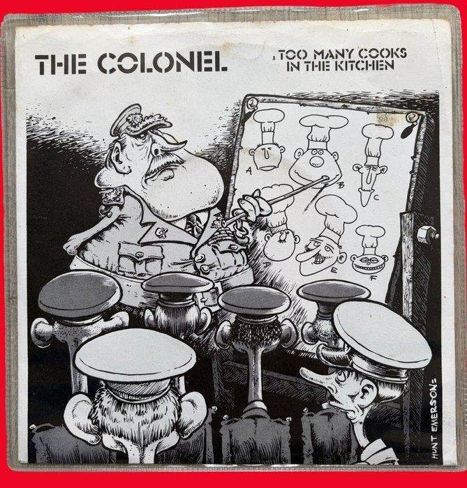 The Colonel, XTC - 3 x great 7 singles - Too Many Cooks In, CD & DVD, Vinyles Singles
