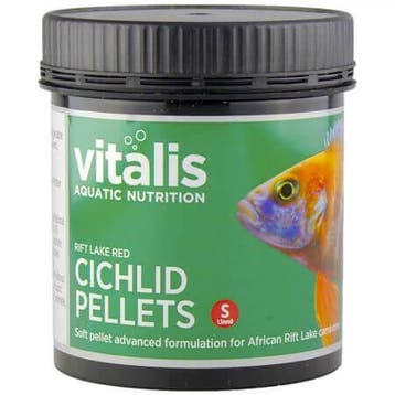 Vitalis Rift Lake Cichlid Pellets - Red 1.5 mm 120 g, Dieren en Toebehoren