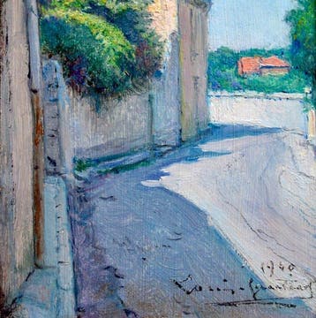 Louis Gautier (1855-1947) - Le Pavillon Vendôme rue de la, Antiquités & Art