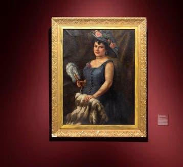 Carlo Gaudina (1878-1937) - Ritratto di nobildonna