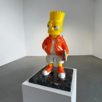Orima Pop Art - BART Simpson Skateboard Urban Style « H »