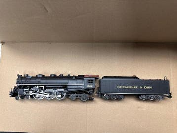 Rivarossi H0 - 1279 - Stoomlocomotief met tender (1) - 4-6-4, Nieuw