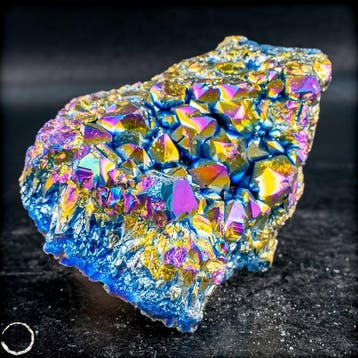 Spectakel van het Licht: Aura-Amethyst Druse in
