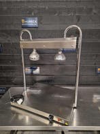 Warmhoudplaat met warmhoudbrug | Vulcano | elektrisch | 230V