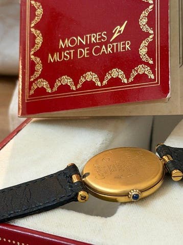 Cartier - Must de Cartier Vendome - 1802 - Femme - 1990, Nieuw