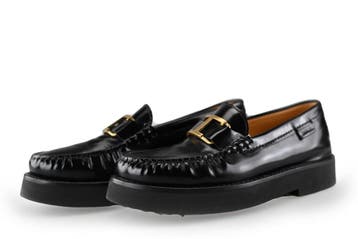 Tods Loafers in maat 40 Zwart, Kleding | Dames, Schoenen, Verzenden, Zwart, Overige typen, Zo goed als nieuw