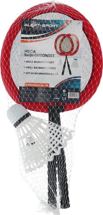 2dekans | Basic Jumbo Badminton Set 4-Delig, Ophalen of Verzenden, Nieuw