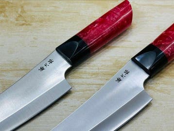 Keukenmes - Bunka - Handafgewerkte Japans Bunka-messen-set -