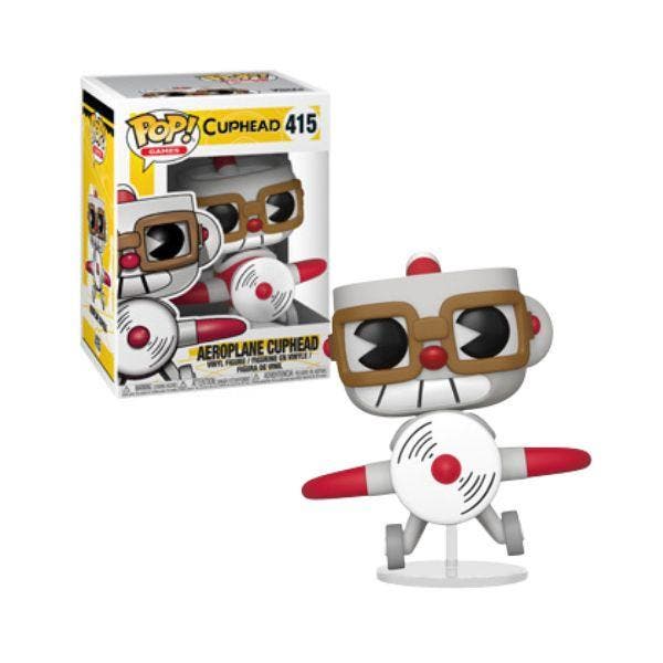 Funko Pop!  Cuphead - Aeroplane Cuphead #415, Verzamelen, Poppetjes en Figuurtjes, Nieuw, Verzenden