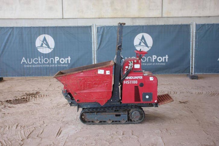 Veiling: Minidumper Hinowa HS1100 Diesel 2017, Articles professionnels, Machines & Construction | Transport, Enlèvement