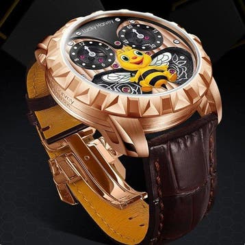 Lucky Harvey - HONEY BEE - Automatic - MOVING WINGS -, Nieuw