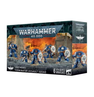 Space Marines Terminator Assault Squad (Warhammer 40.000, Ophalen of Verzenden