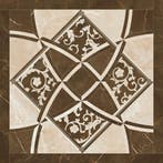 VERSACE Fondo intarsio Crema/Marrone 78x78 Hoogglans /, Ophalen of Verzenden, Nieuw