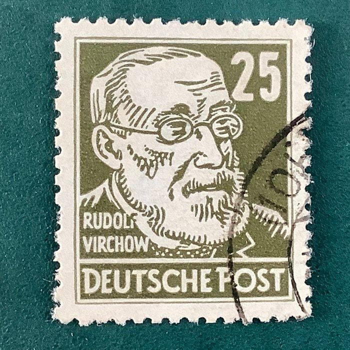 Duitse Democratische Republiek (DDR) 1952 - 25 Pf, Postzegels en Munten, Postzegels | Europa | Duitsland