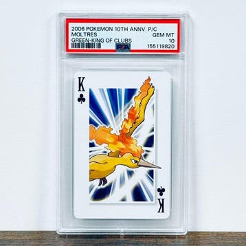 Pokémon Graded card - Moltres 10th Anniversary - Pokémon -
