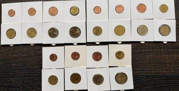 Europa. Series 1 Cent - 2 Euro 2015/2019 (3 Items) (Zonder